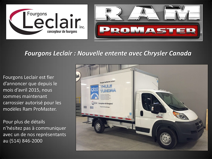 nouvelle entente avec chrysler
